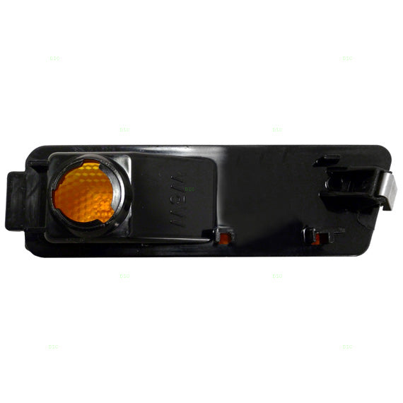 Brock Replacement Passenger Side, Side Marker Light Unit Comaptible with 1993-1998 A3 1999 A4 1993-1999 Golf 1995-1999 Cabrio 1HM945072C