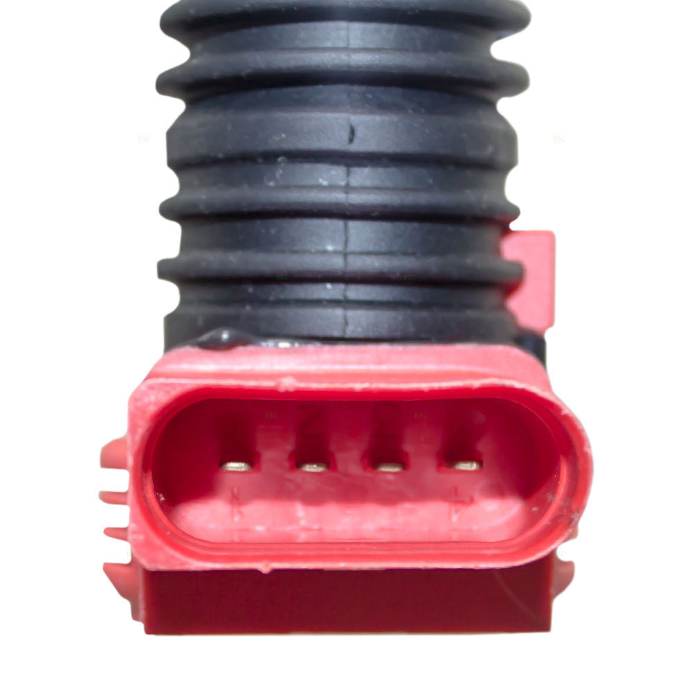 Brock Replacement 6 Piece Set of Six Ignition Spark Plug Coils Compatible with 2002 2003 2004 2005 2006 A4 & A4 Quattro 6 cyl 06C 905 115 M