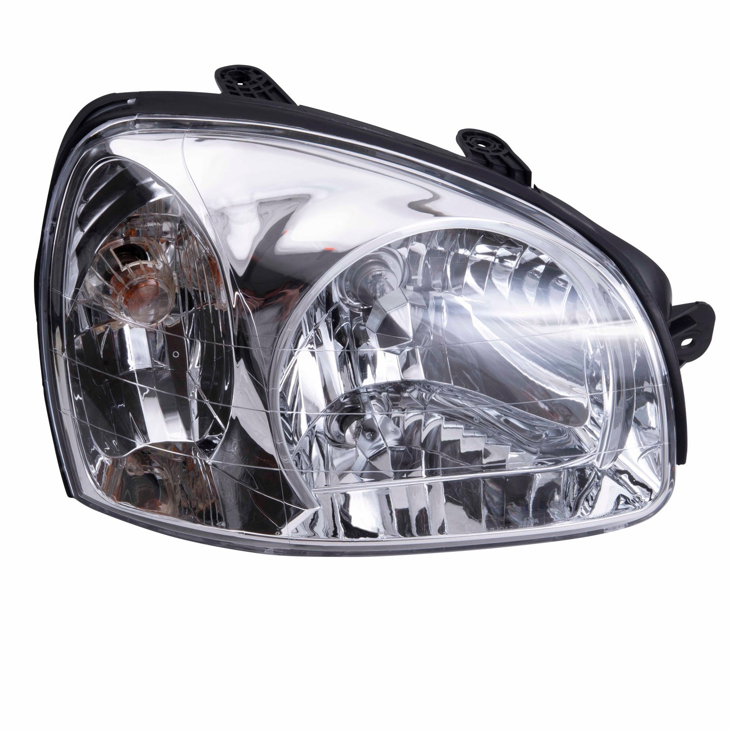 Halogen Combination Headlight Assembly Passenger Side Right For 2003-2006 Hyundai Santa Fe Built From 7/14/2003