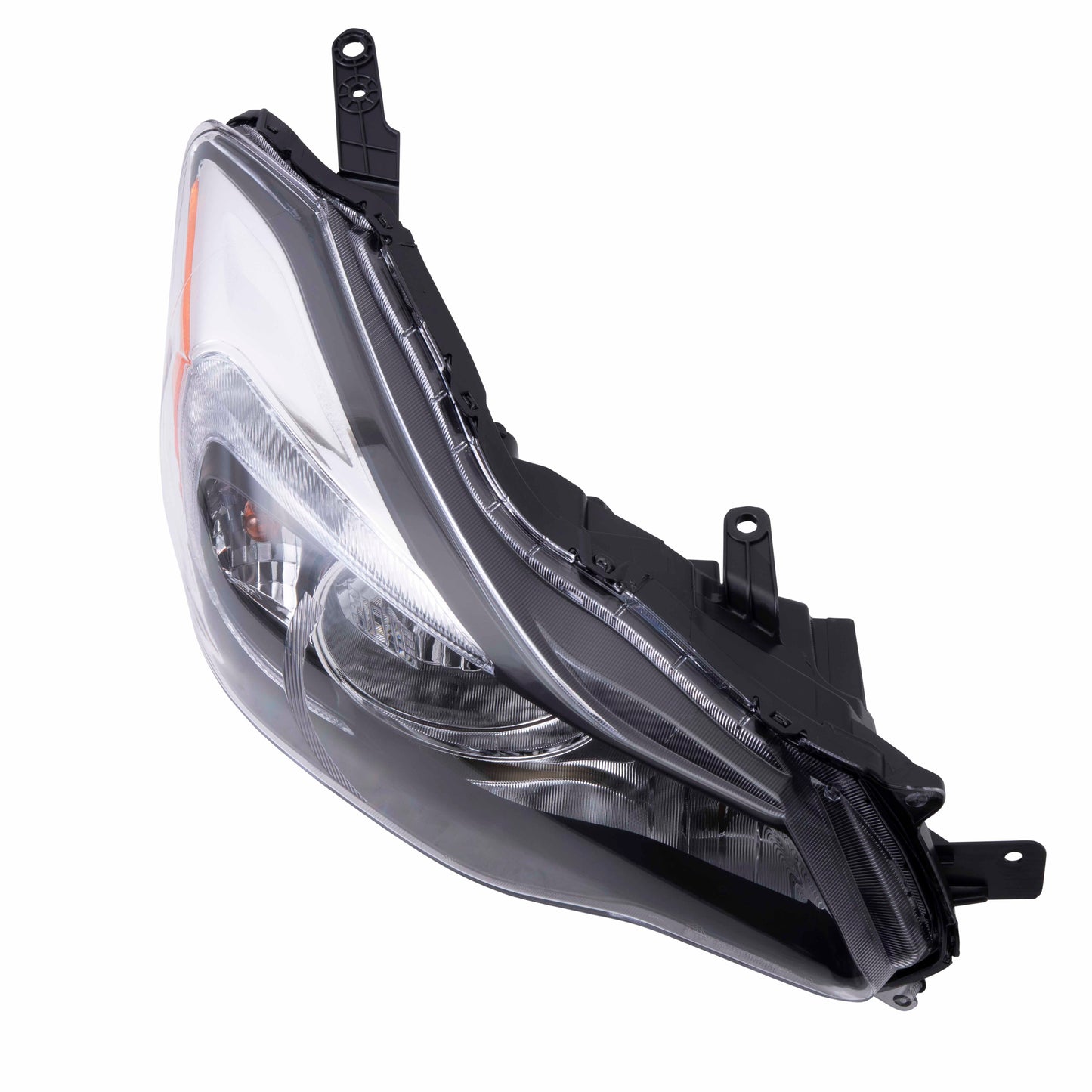 Brock Replacement Pair Set Halogen Headlights Headlamps Compatible with 12-14 Impreza 13-15 XV Crosstrek & Hybrid 84001FJ091 84001FJ090