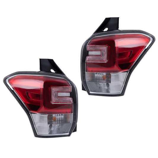 2017-2018 Subaru Forester Combination Tail Light Assembly Set LH+RH
