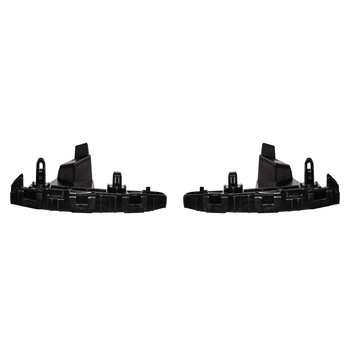 Bumper Cover Side Support Retainer Bracket Set Front Driver Side Left Passenger Side Right For 2021-2024 Mitsubishi Mirage G4 2021-2024 Mitsubishi Mirage