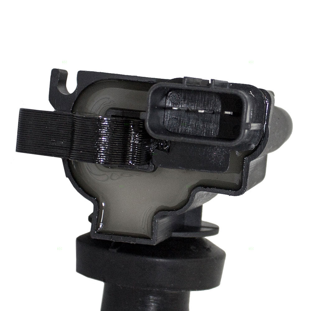 Brock Replacement for 6 Piece Set of Ignition Spark Plug Coils Compatible with 00-05 Eclipse MD362907