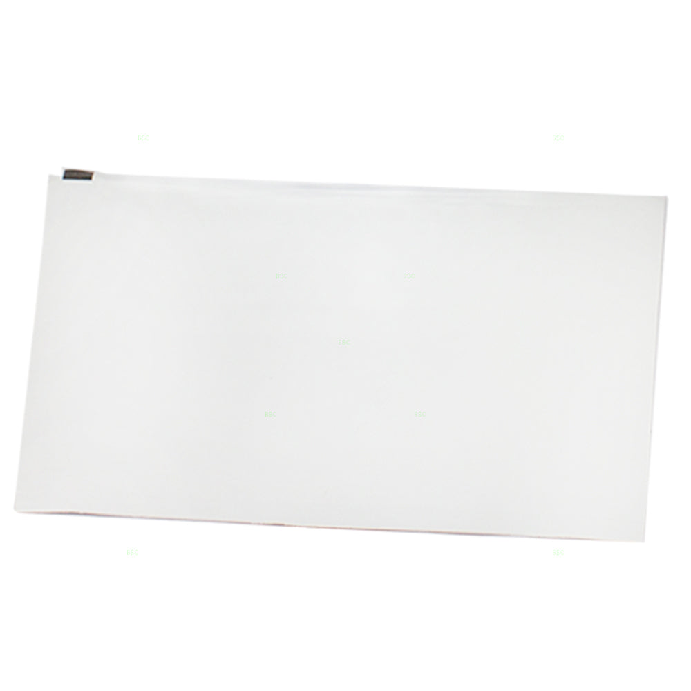 Pinnacle Checkmate White 4"x3" 3600 Uncoated Polysteel Thermal Transfer Part Label Tags w/ Premium Wax-Resin Ribbon & Printer Cleaning Card