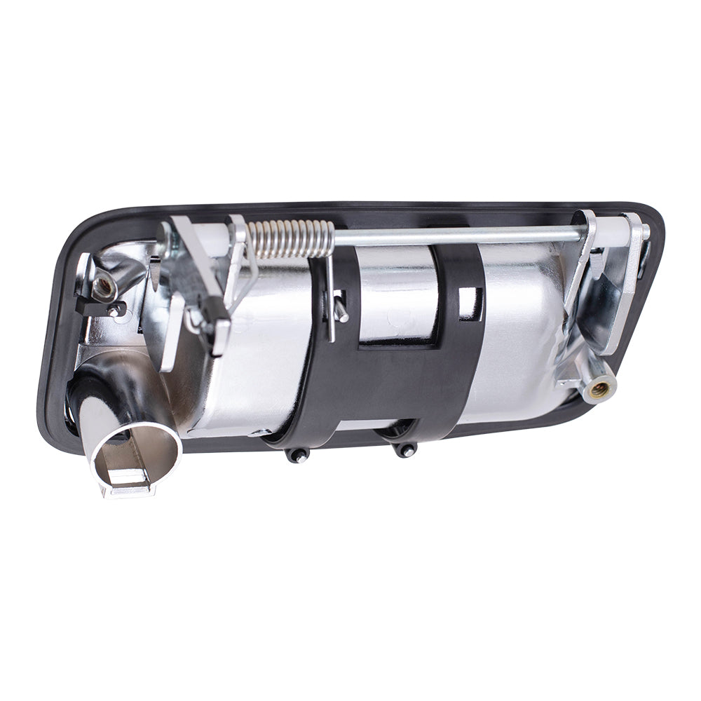 Brock Replacement Drivers Front Outside Outer Chrome Specialty Door Handle Compatible with Pickup Truck 15708043