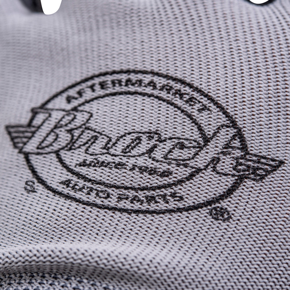 Brock Nitrile Coated Palm – Breathable Woven Nylon With Knitted Wrist Cuff - All-Purpose Work Gloves For Automotive-Industrial-Commercial-Construction-Household Use - Small - 12 Pairs