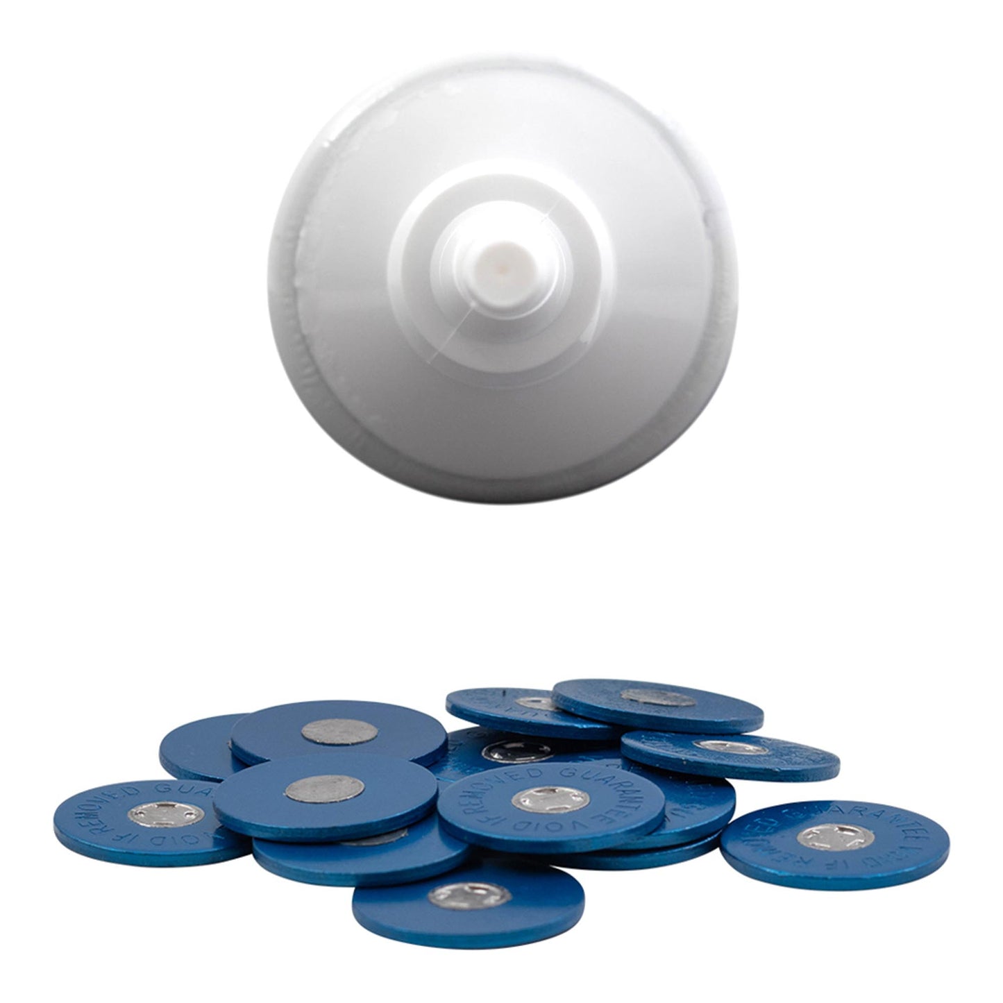 Brock Marine Engine Heat Tabs With High Heat Adhesive - Guaranteed Accurate - Center Melts At 195-200F/90-93C - 100 Heat Tabs Per Tube