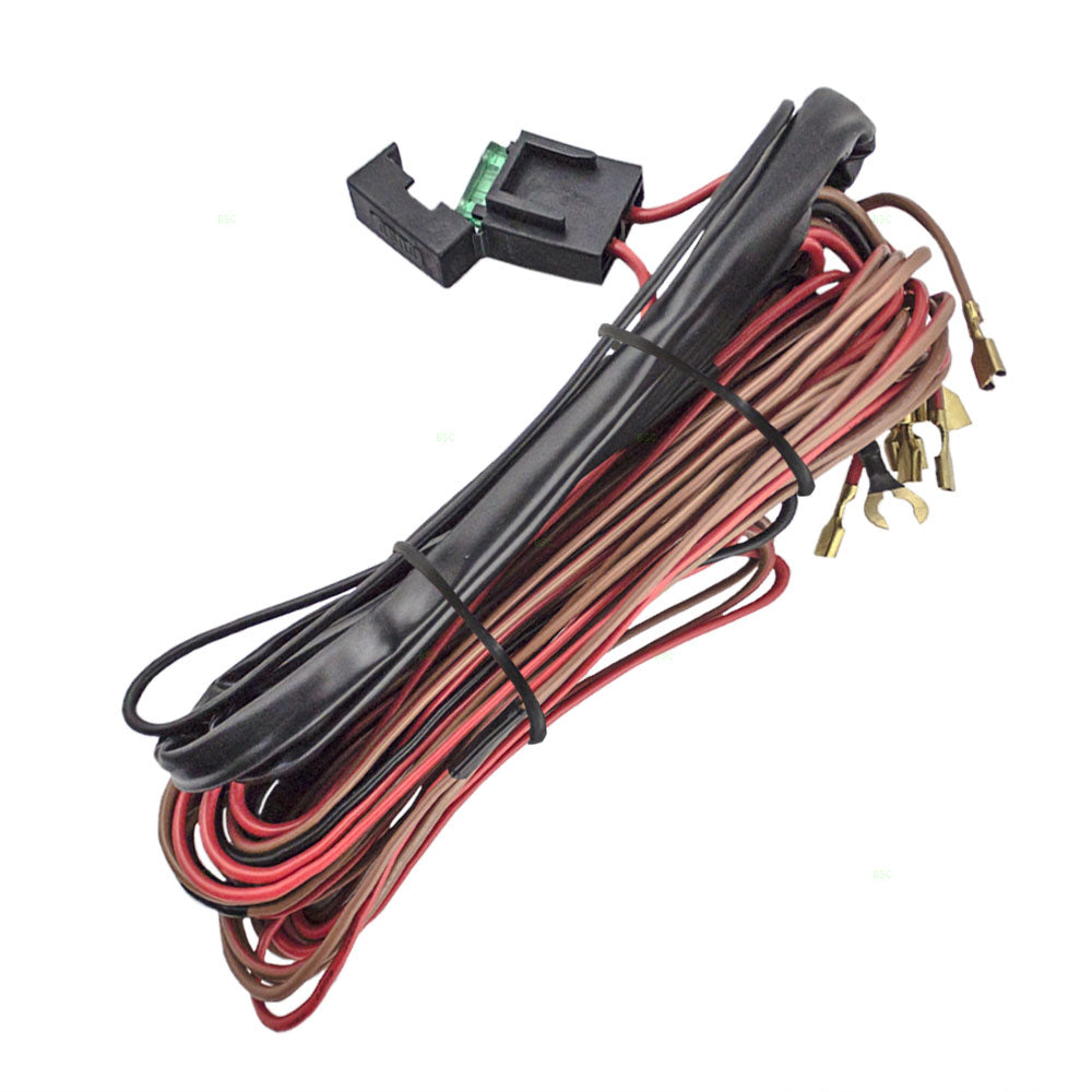 Brock Universal Electric Power Window Lift Regulator Roll Up Conversion Kit for 2 Door Hot Rod Muscle Car Street Rod Classic Car with Flat Window Glass