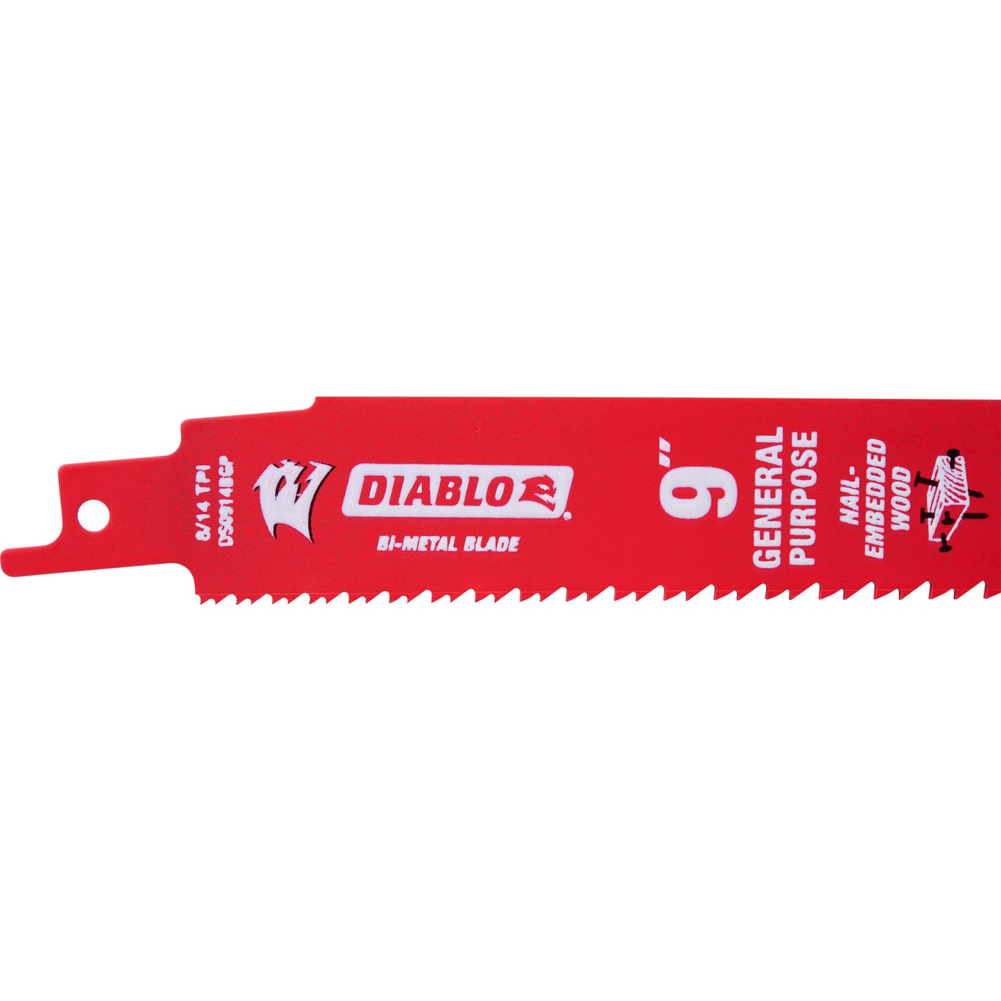Diablo 9 Inch Bi-Metal Reciprocating Saw Blade For General Purpose 200 Pack