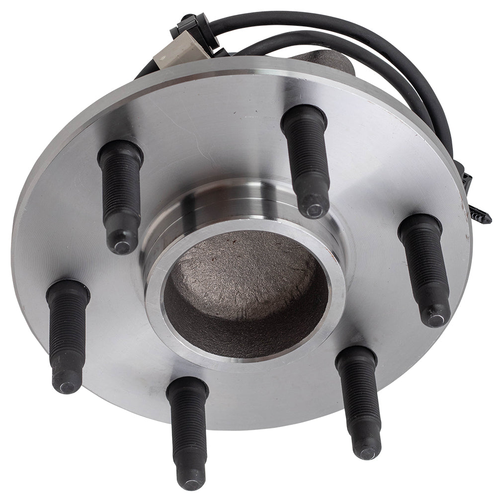 Brock Replacement Set Front Hubs and Wheel Bearings Compatible with 99-07 Silverado Sierra 1500 Pickup Truck Rear-Wheel Drive w/ 16" 6 lug wheels