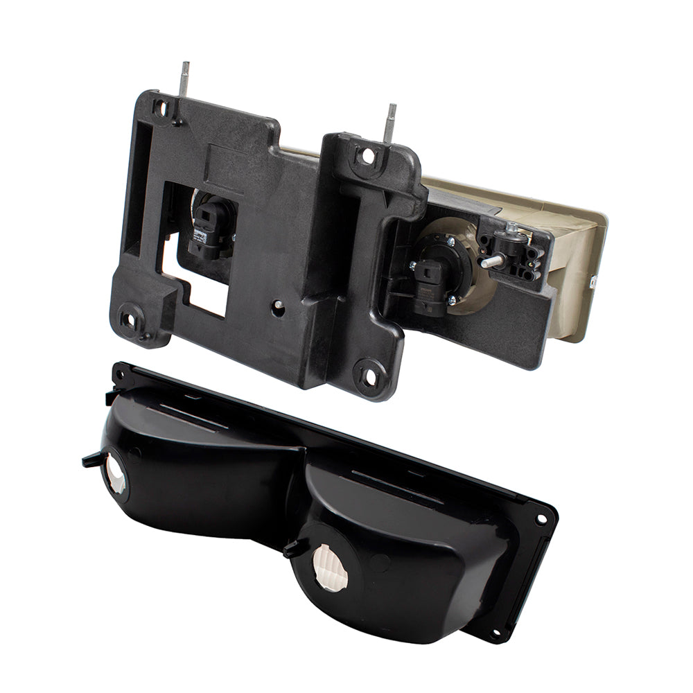 Headlight and turn signal set fits GMC Chevy Pickup Suburban Tahoe Yukon