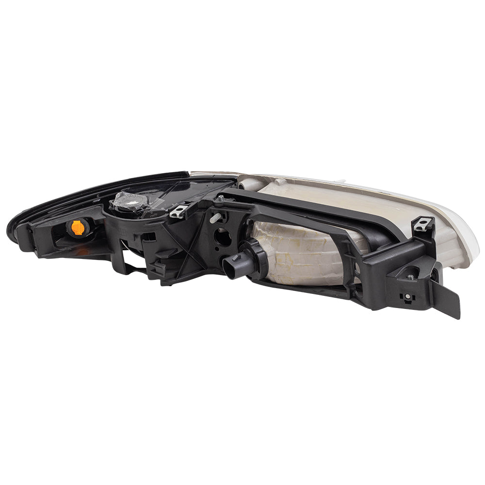 Brock Replacement Driver and Passenger Set Halogen Headlights Compatible with 1997-2003 Grand Prix