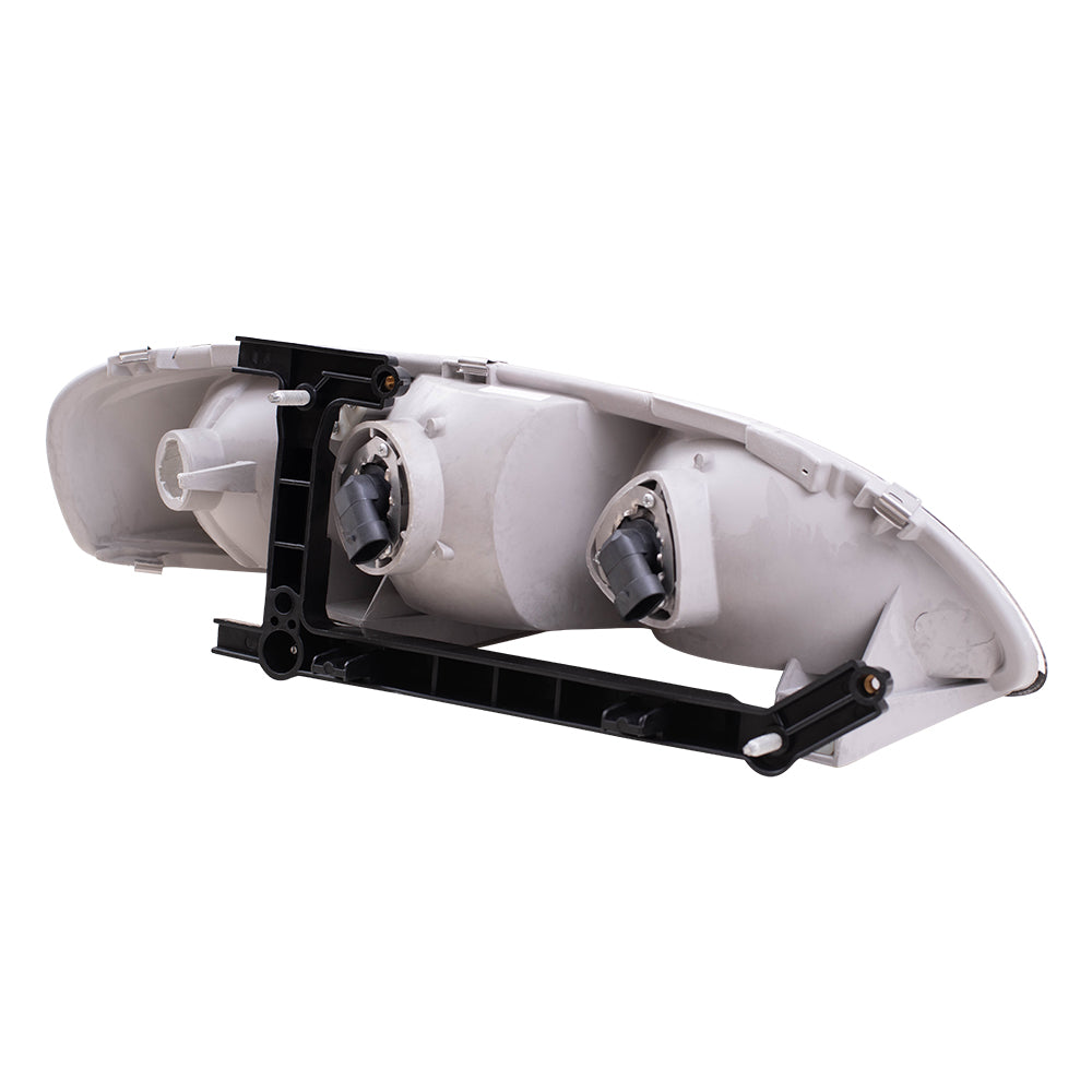 Brock Replacement Driver and Passenger Set Headlights Compatible with Lumina Monte Carlo 10420375 10420376