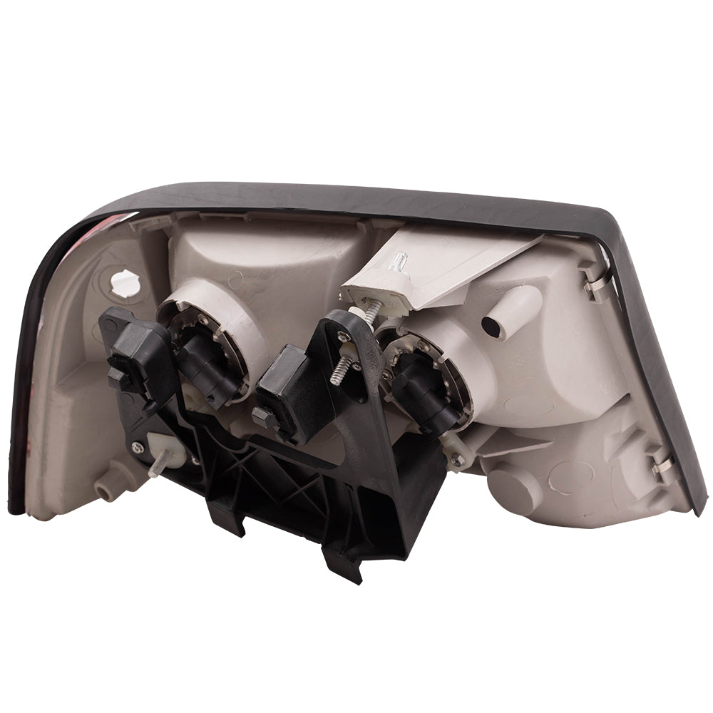 Brock Replacement Driver and Passenger Set Headlights Compatible with 98-04 Sonoma Pickup Truck