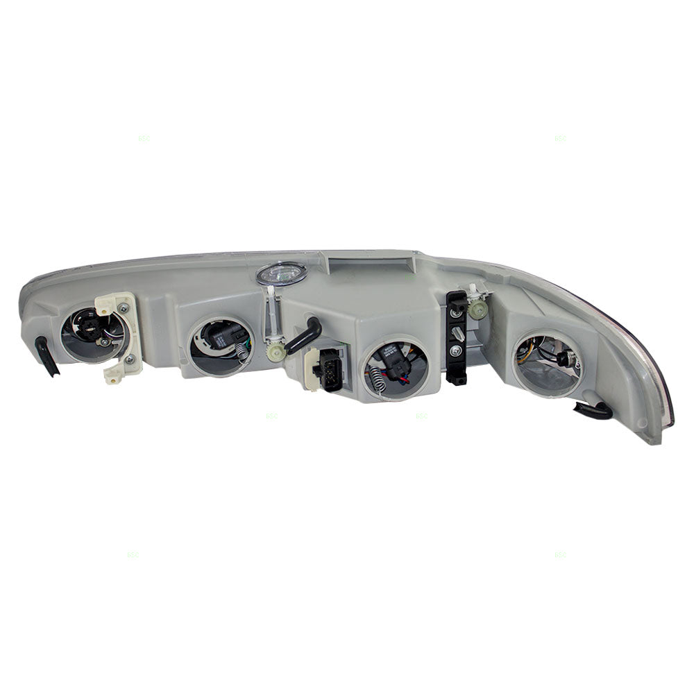 Brock Replacement Passenger Headlight Compatible with 1998-2002 Intrigue 19244694