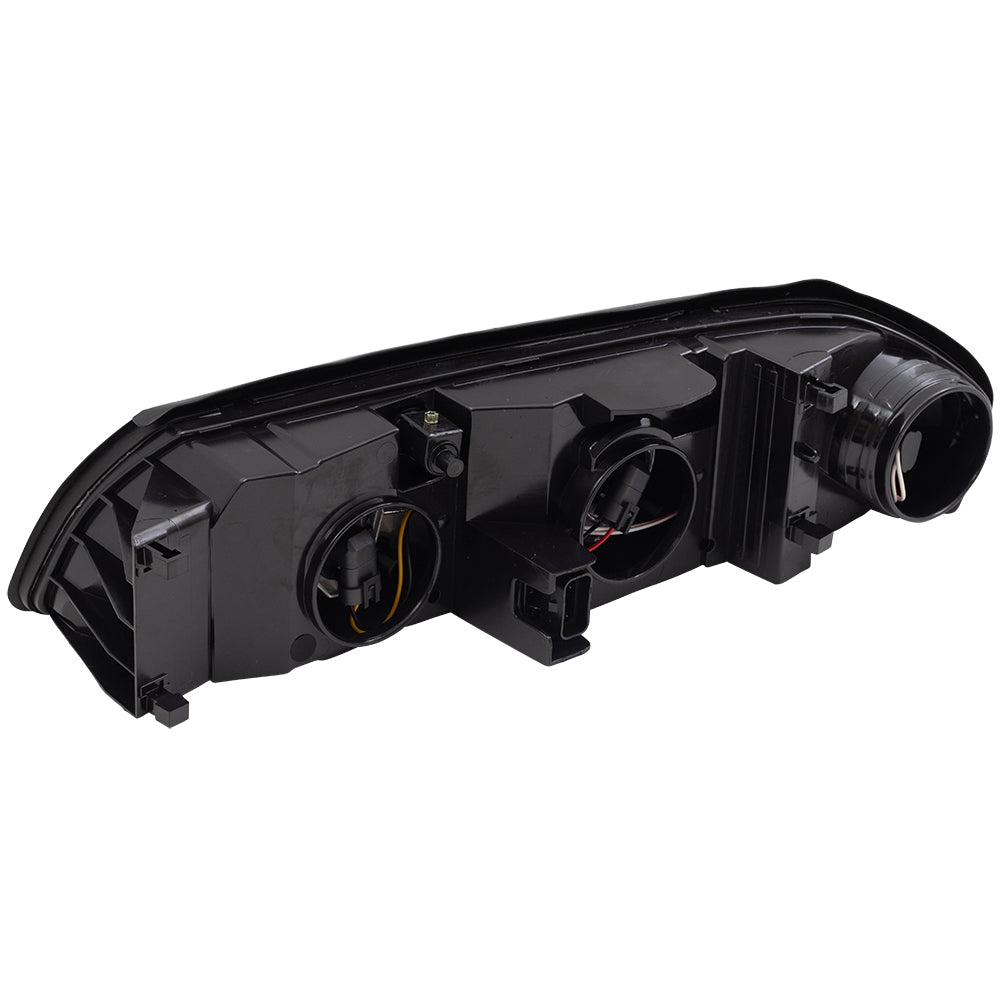 Brock Replacement Driver and Passenger Set Headlights Compatible with 2000-2004 Impala 10349961 10349962
