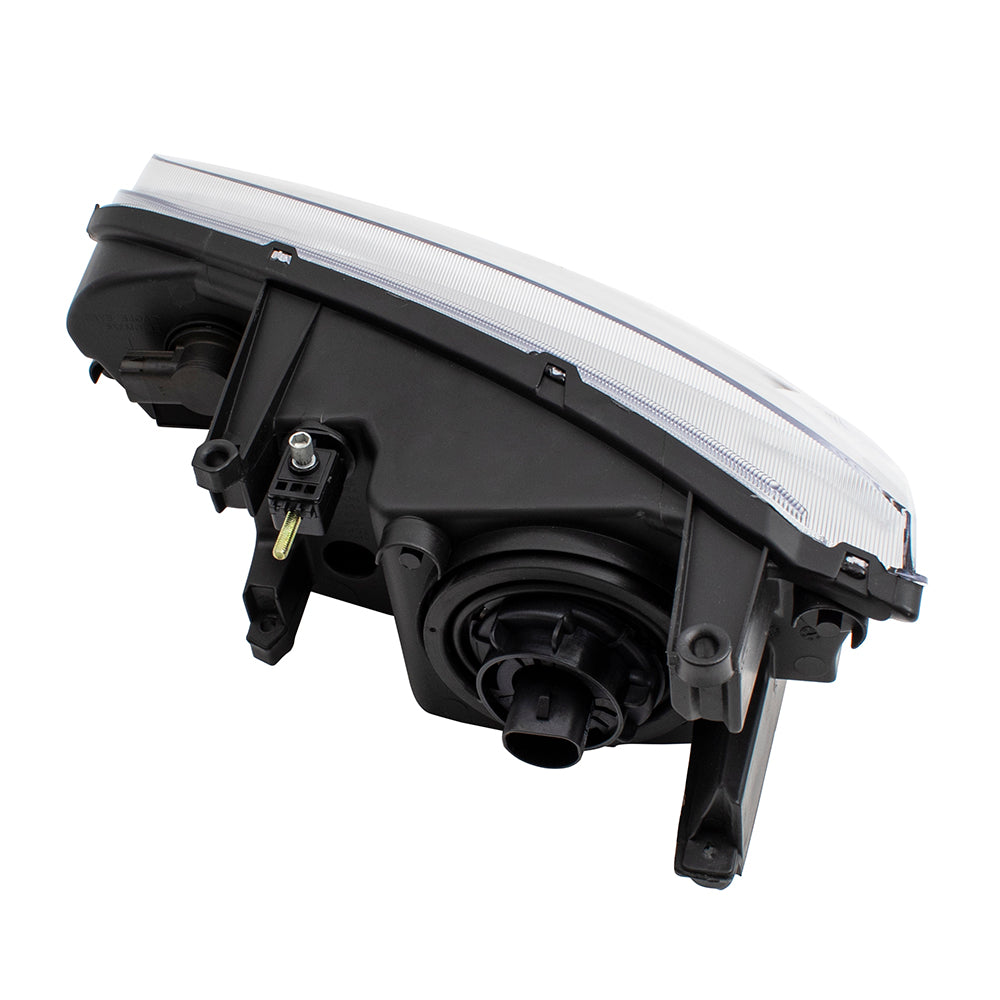 Brock Replacement Passenger Headlight Compatible with 2003-2007 Ion Coupe 15264216