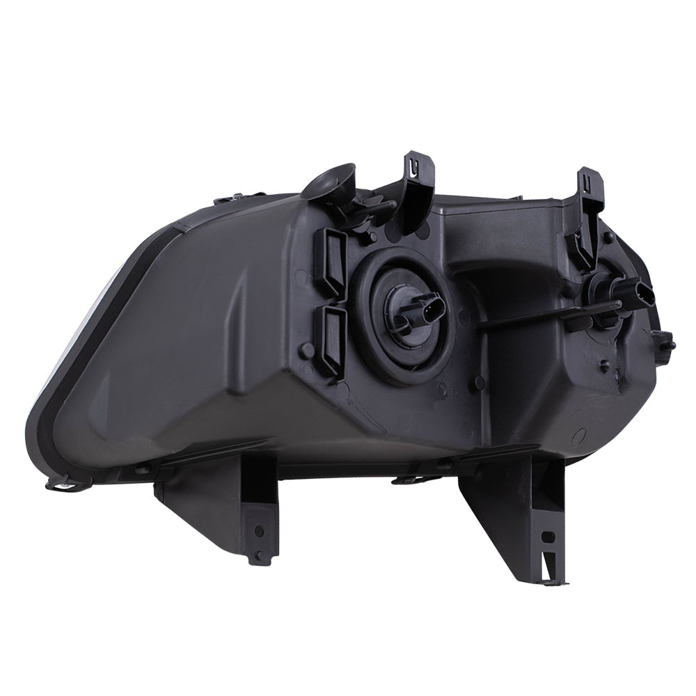 Brock Replacement Driver and Passenger Set Headlights Compatible with 2006-2011 HHR 15827441 15827442