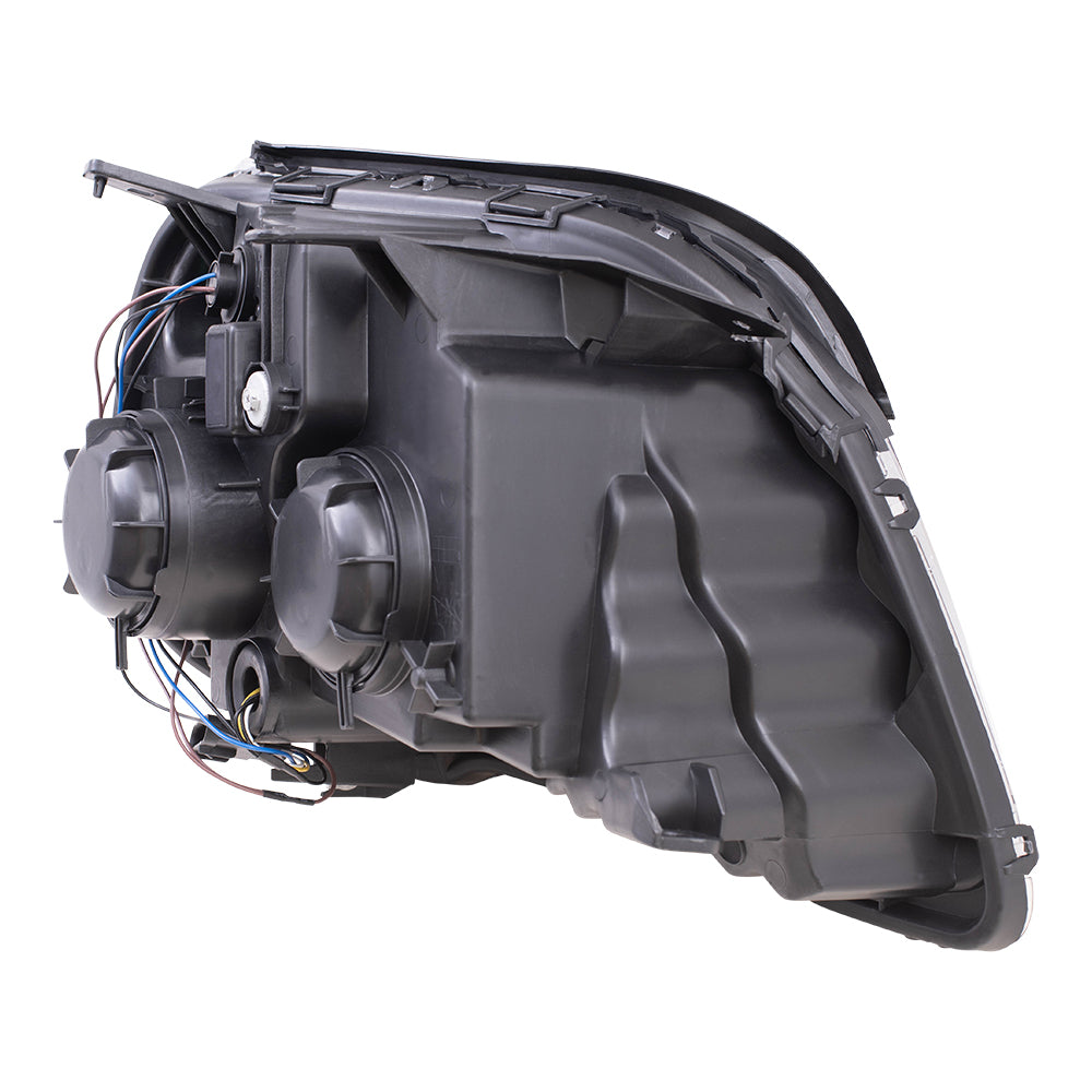 Brock Replacement Driver Halogen Headlight Compatible with 2010-2015 Terrain 23319179