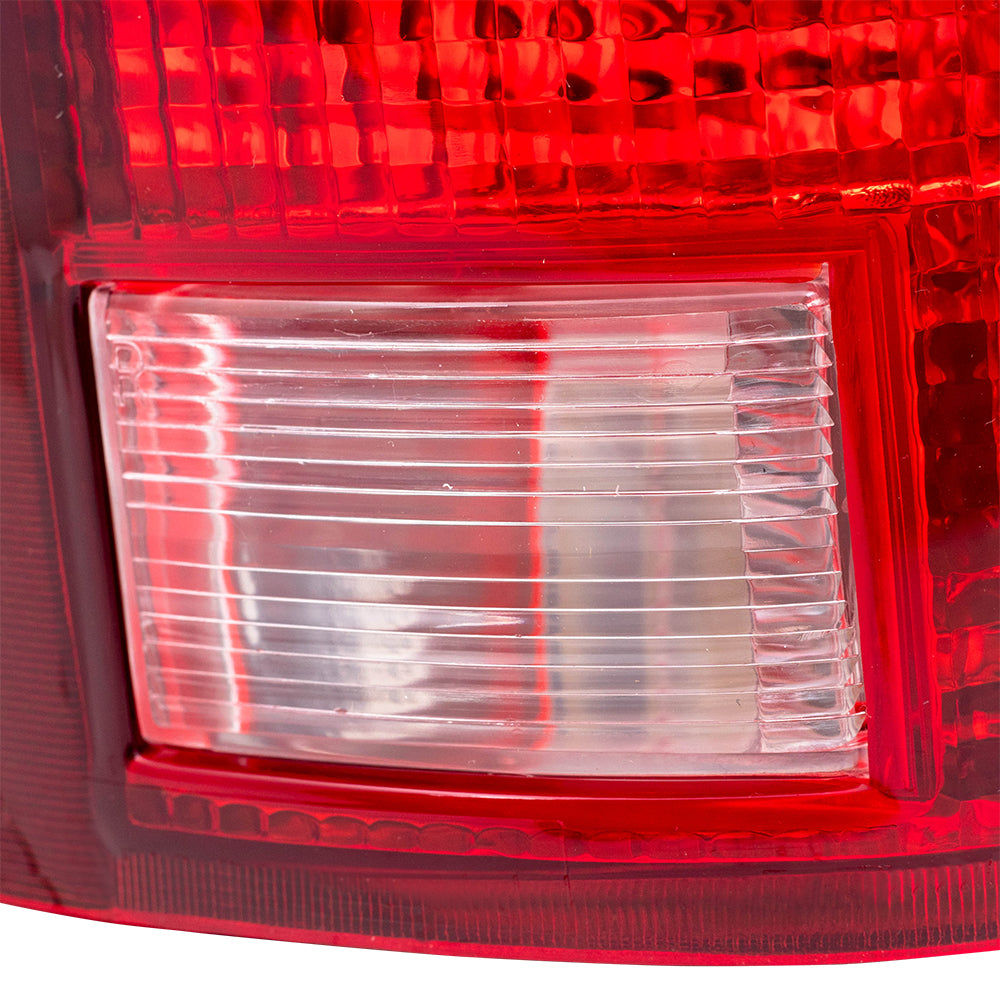 Brock Replacement Passenger Tail Light Compatible with 88-99 C1500 K1500 C2500 K2500 C3500 K3500 Pickup Truck 16506356