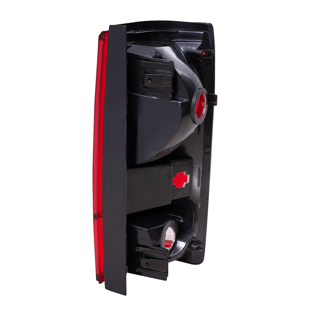 Brock Replacement Driver Tail Light Compatible with 82-93 S10 S15 Sonoma Pickup Truck 915709 2800106