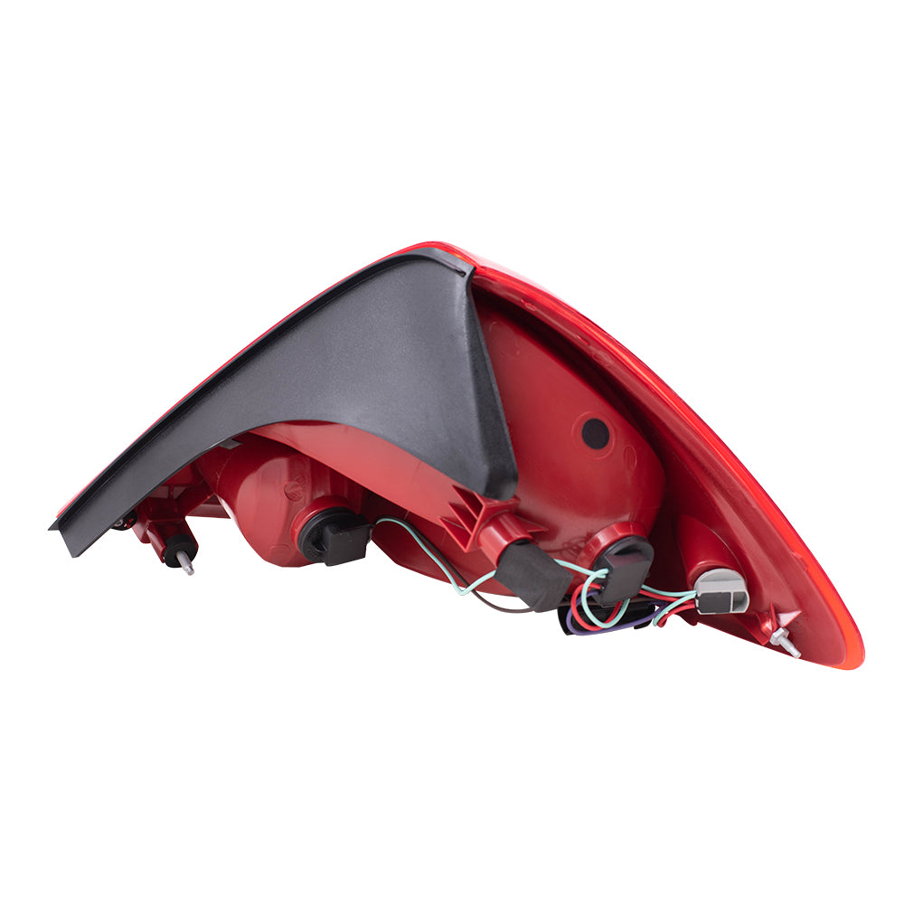 Brock Replacement Driver and Passenger Set Tail Lights Compatible with 05-10 G6 Sedan 15242809 15242808