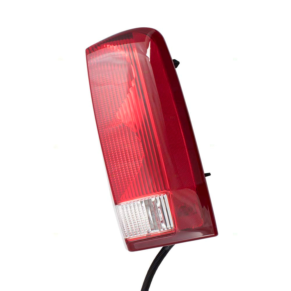 Brock Replacement Passenger Tail Light w/ Red Signal Lens Compatible with 02-06 Escalade & 2003-2006 ESV 15079079