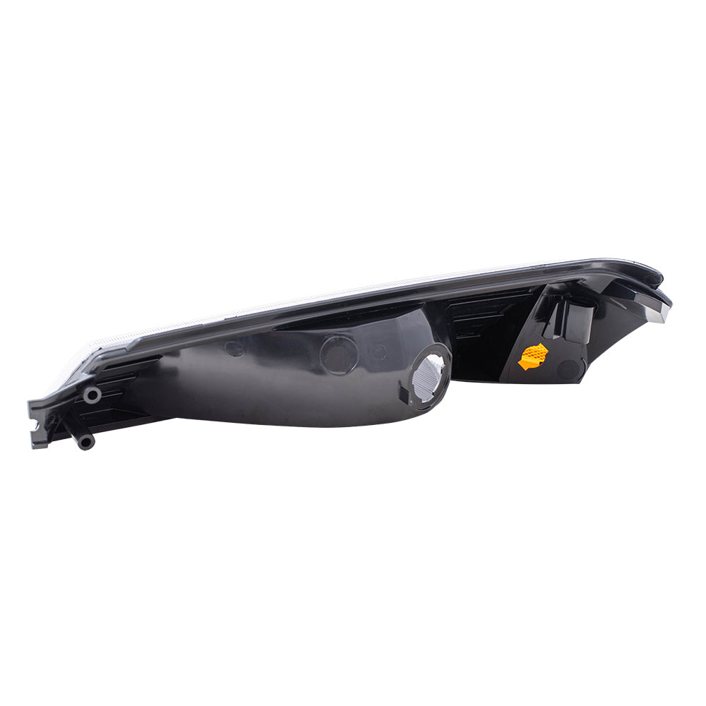 Brock Replacement Passenger Park Signal Front Marker Light Compatible with 2002-2006 Avalanche Pickup Truck w/Body Cladding