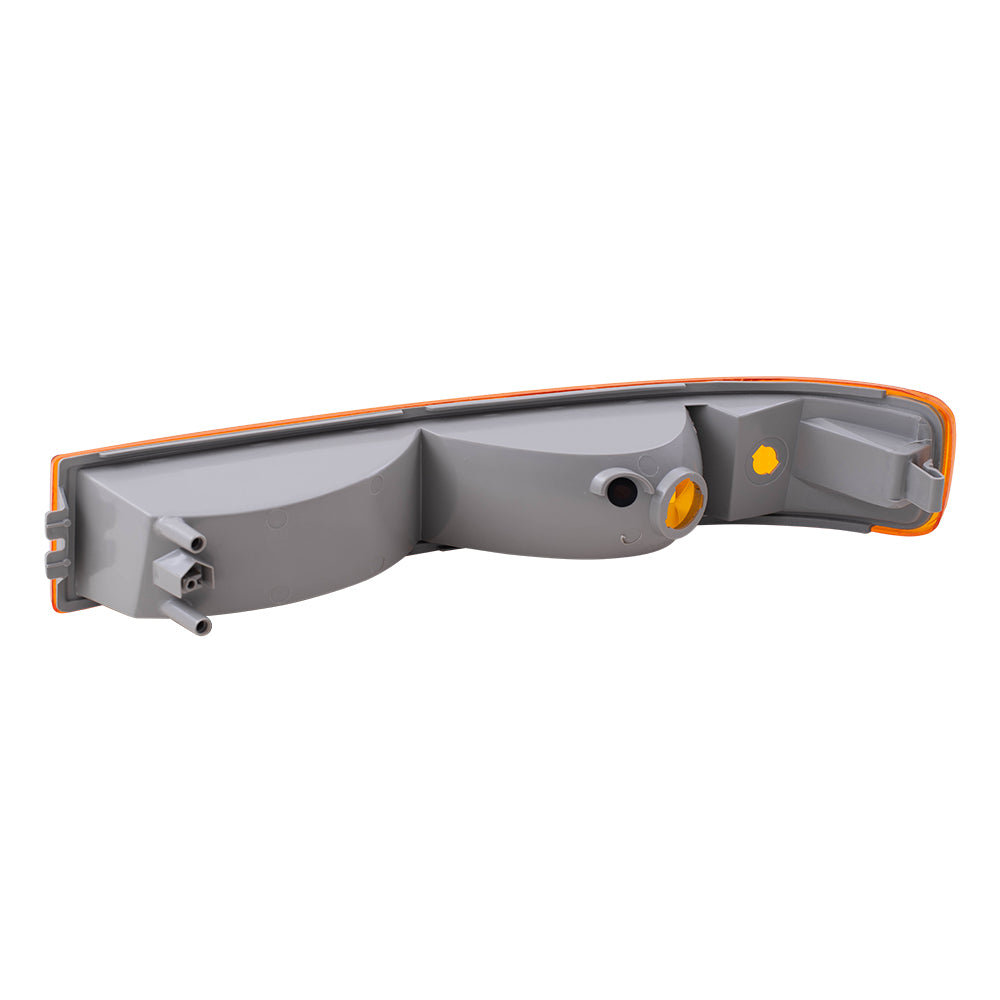 Brock Aftermarket Replacement Driver Left Passenger Right Park/Signal/Side Marker Light Unit Set Compatible With 2003-2022 Chevy Express