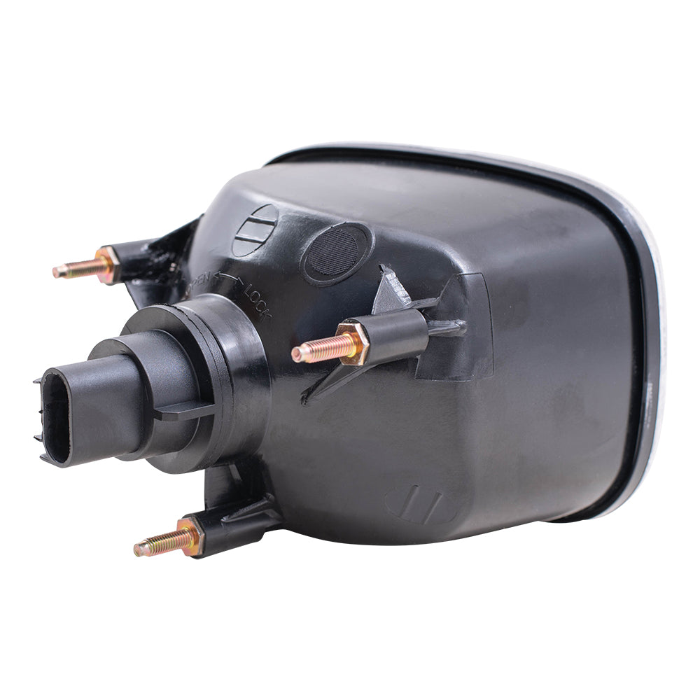 Brock Replacement Driver and Passenger Set Daytime Running Lights Compatible with 05-07 Terraza Relay Montana SV6 Uplander Van 15794332 15794333