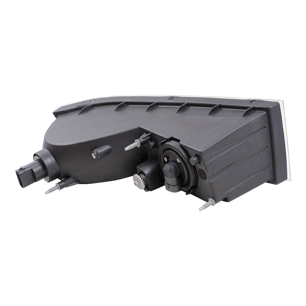 Brock Replacement Driver Fog Light Compatible with 2007-2014 Escalade & ESV EXT Pickup Truck 10383562