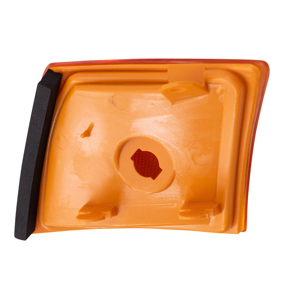 Brock Replacement Driver and Passenger Set Signal Side Marker Lights Compatible with 2002-2005 Vue 22700024 22700025