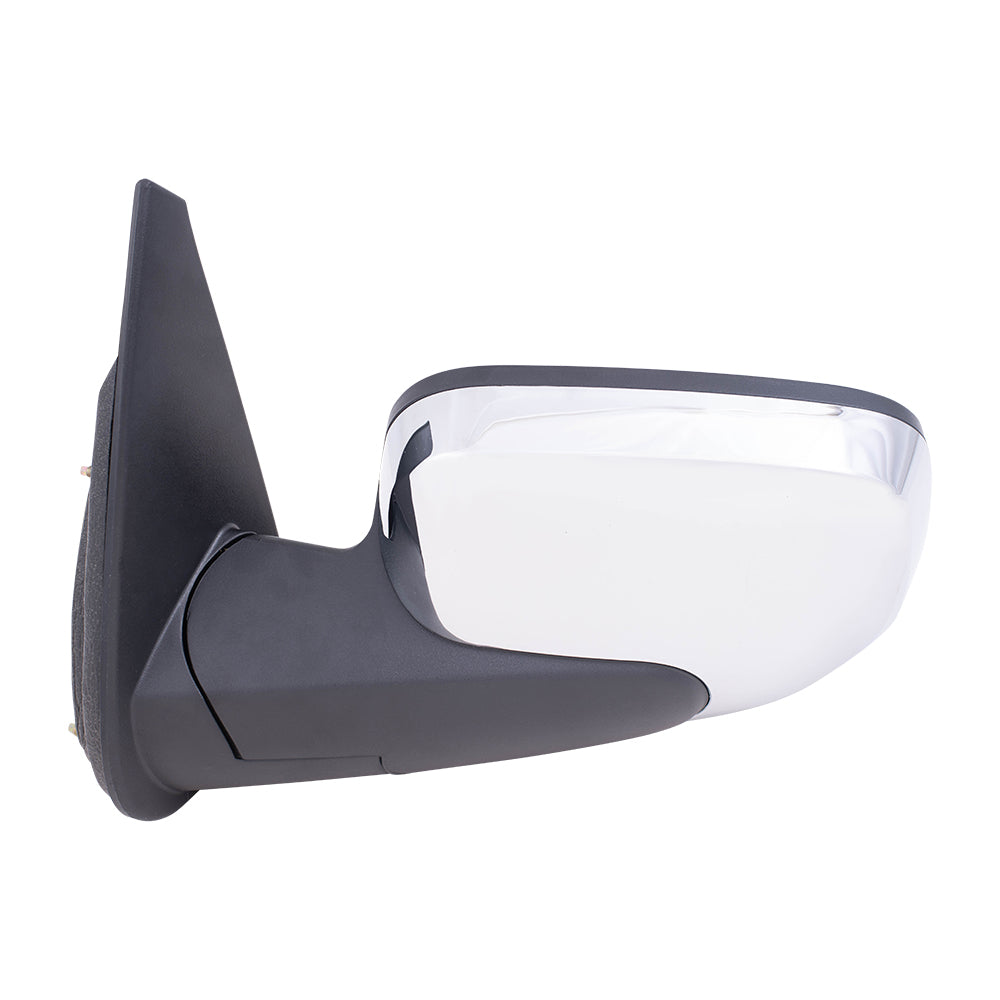Power Door Mirror fits 2006-2011 Chevrolet HHR Passenger w/ Bright Chrome Cover