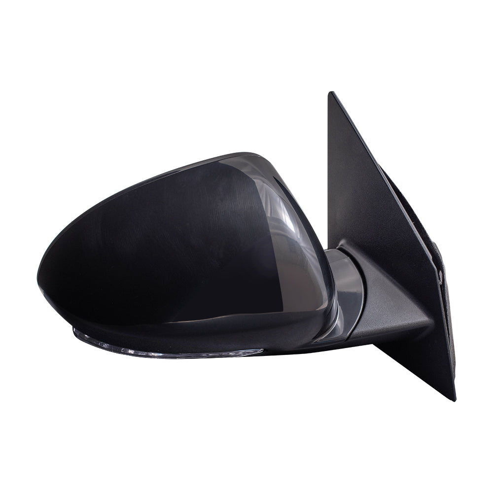 Brock Replacement Passenger's Power Mirror Manual Folding Heated w/ Signal BSD Memory Compatible with 13-17 Enclave 22823954
