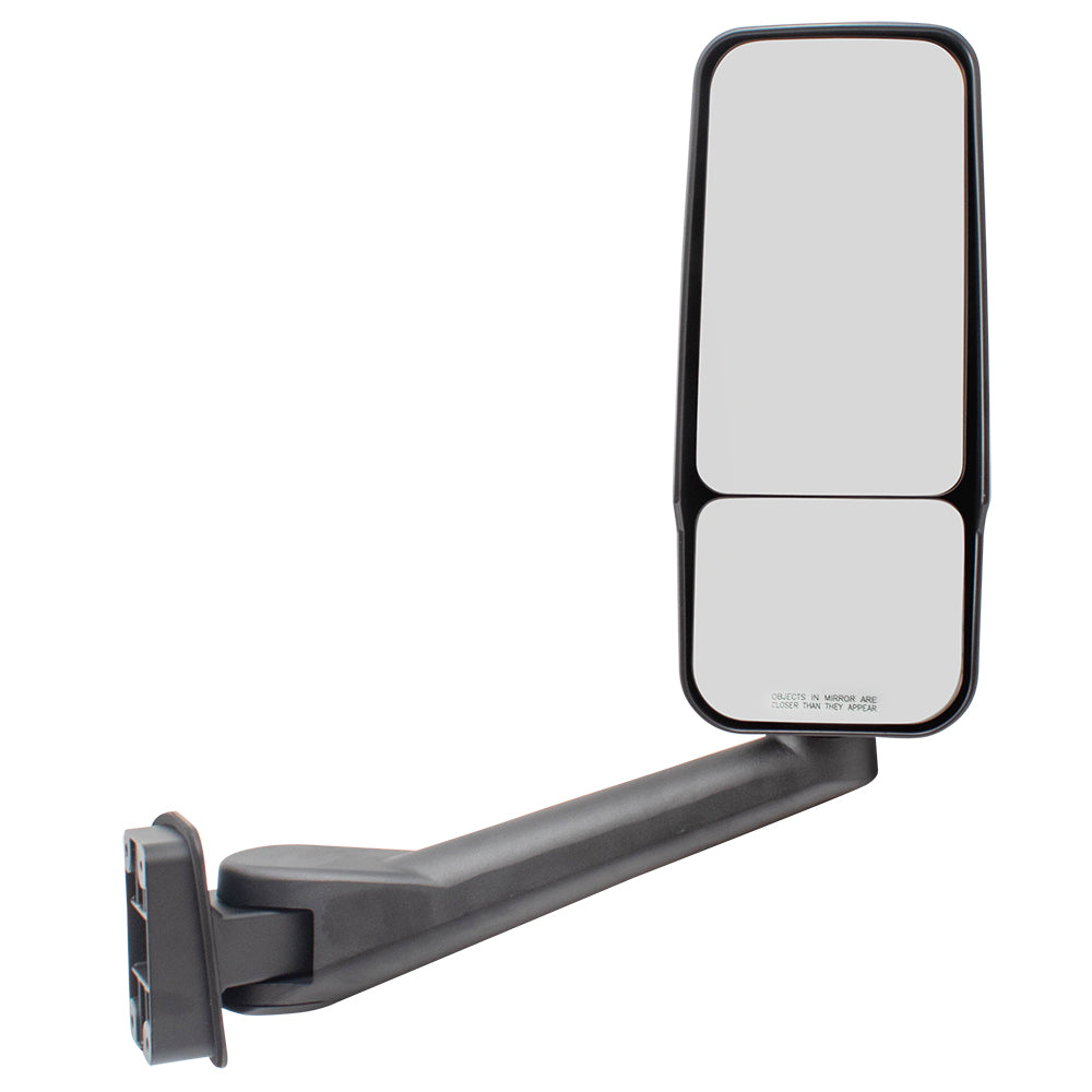 Brock Replacement Passenger Manual Side View Door Mirror Compatible with 2003-2009 Kodiak Topkick Truck 25886101