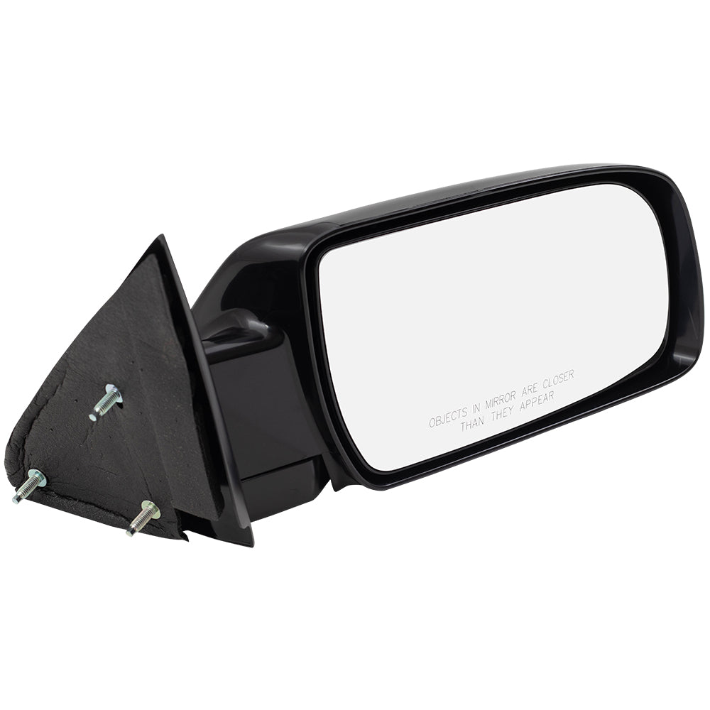 Brock Set Manual Side Door Mirrors w/ Metal Bases Compatible with 15764759 15764760