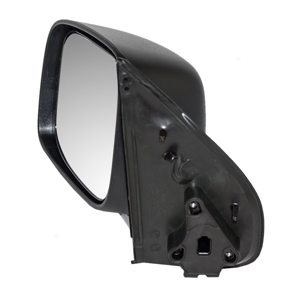 Manual Mirror fits 04-12 Colorado Canyon 06-08 Isuzu i-Series Pickup Driver Side