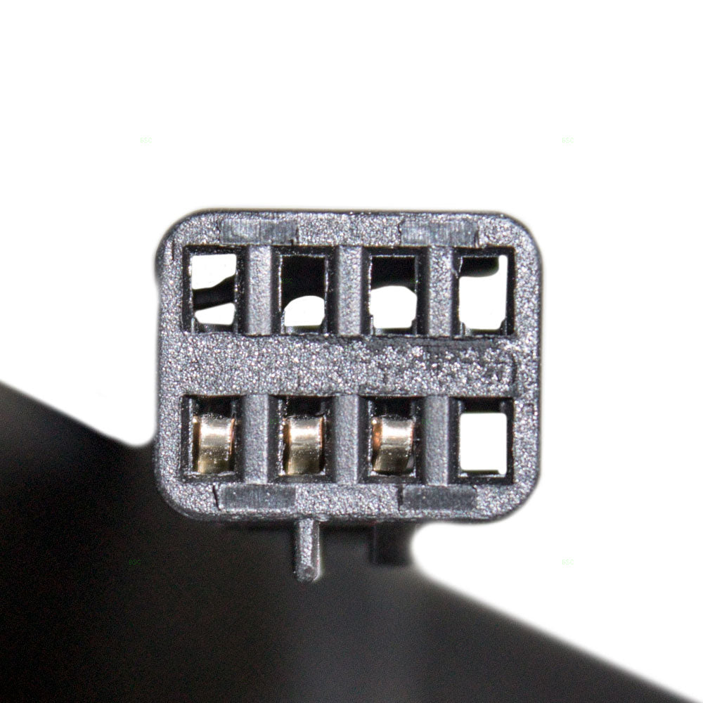 Replacement Driver Power Side Door Mirror Ready-to-Paint Black Compatible with 2005-2010 G6 Sedan 20833063