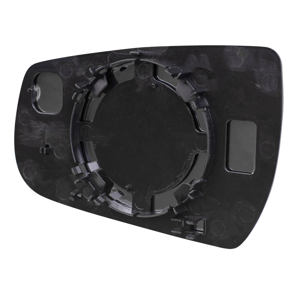 Brock Replacement Set Driver and Passenger Door Mirror Glass with Bases Compatible with 2013 2014 2015 Malibu