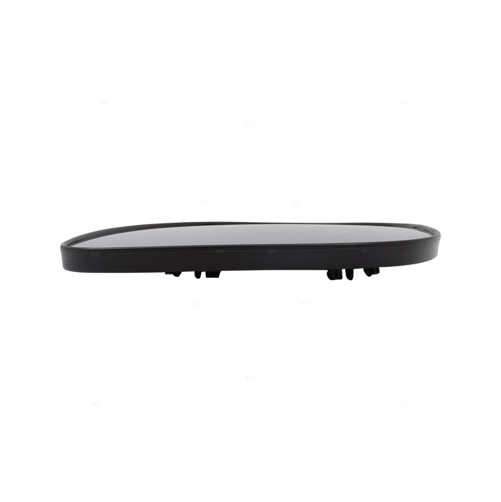 Brock Replacement Passengers Side Door Mirror Glass with Base without Heat Compatible with 12-18 Sonic 95132591 95132593