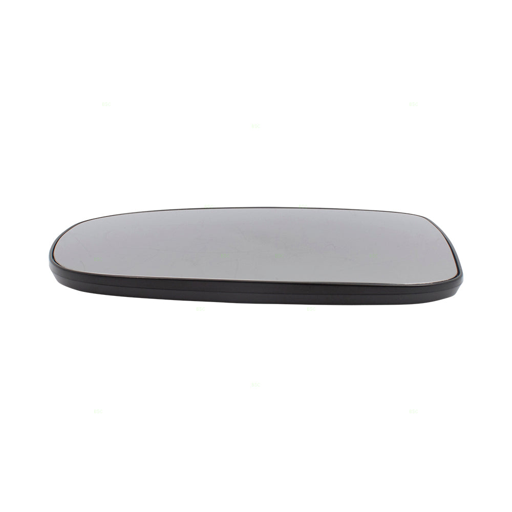 Brock Replacement Set Driver and Passenger Door Mirror Signal Glass & Bases Sail Mounted Compatible with 96-02 Express Savana Van