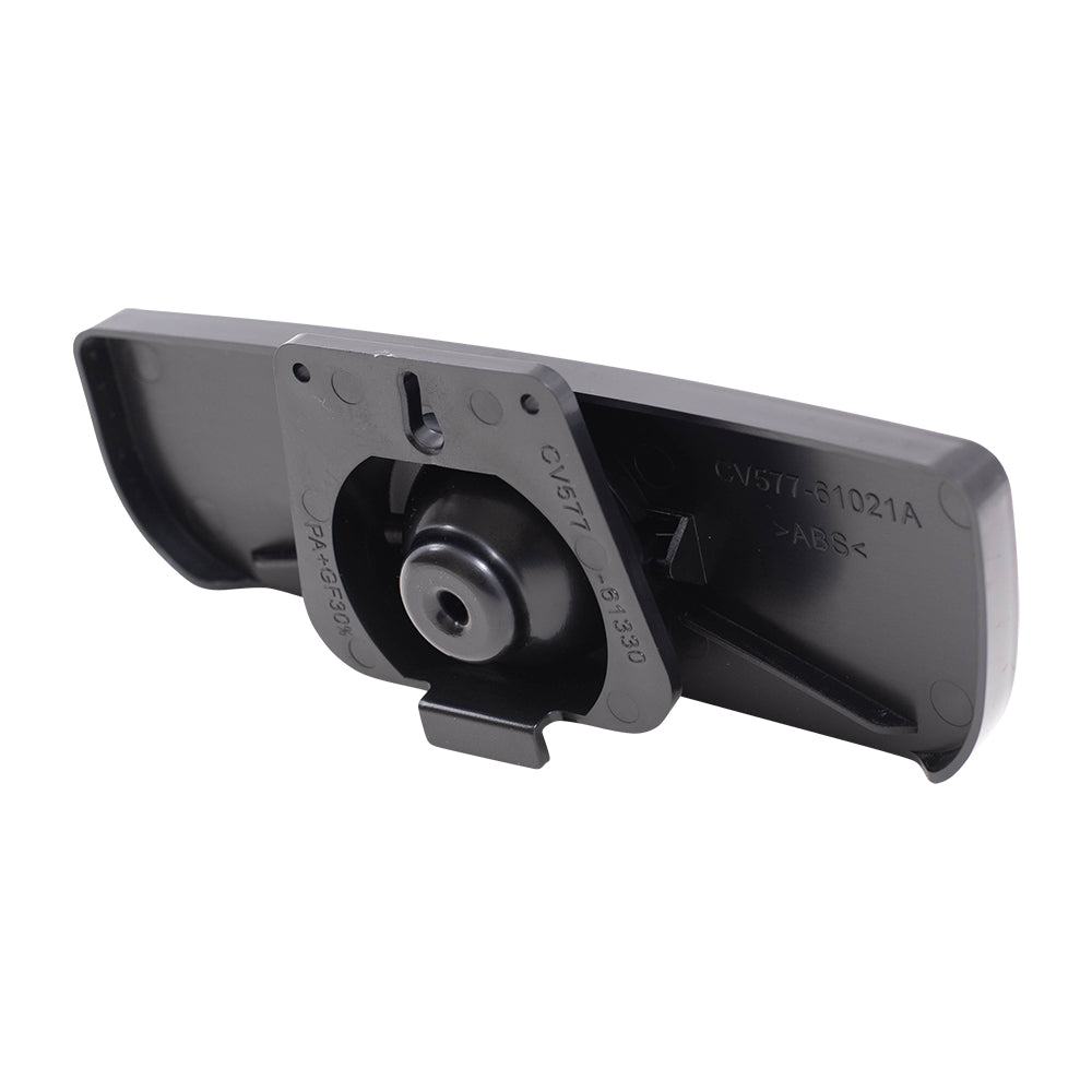 Brock Aftermarket Replacement Driver Left Passenger Right Lower Mirror Glass and Base Set Compatible With 2008-2022 Chevy Express