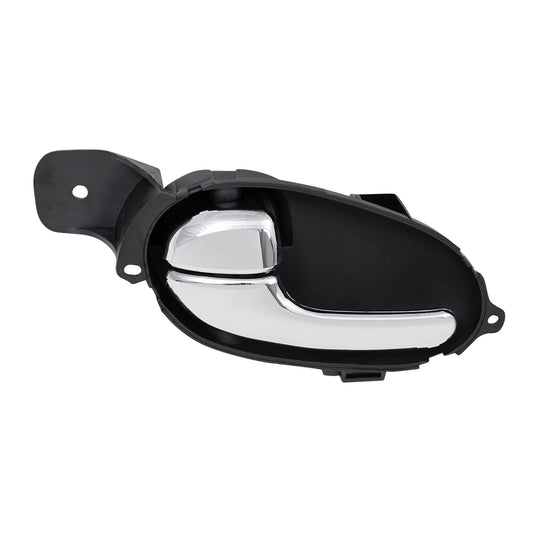 Brock Replacement Drivers Inside Front Rear Chrome Interior Door Handle Compatible with Various Models 8-25965-491-0