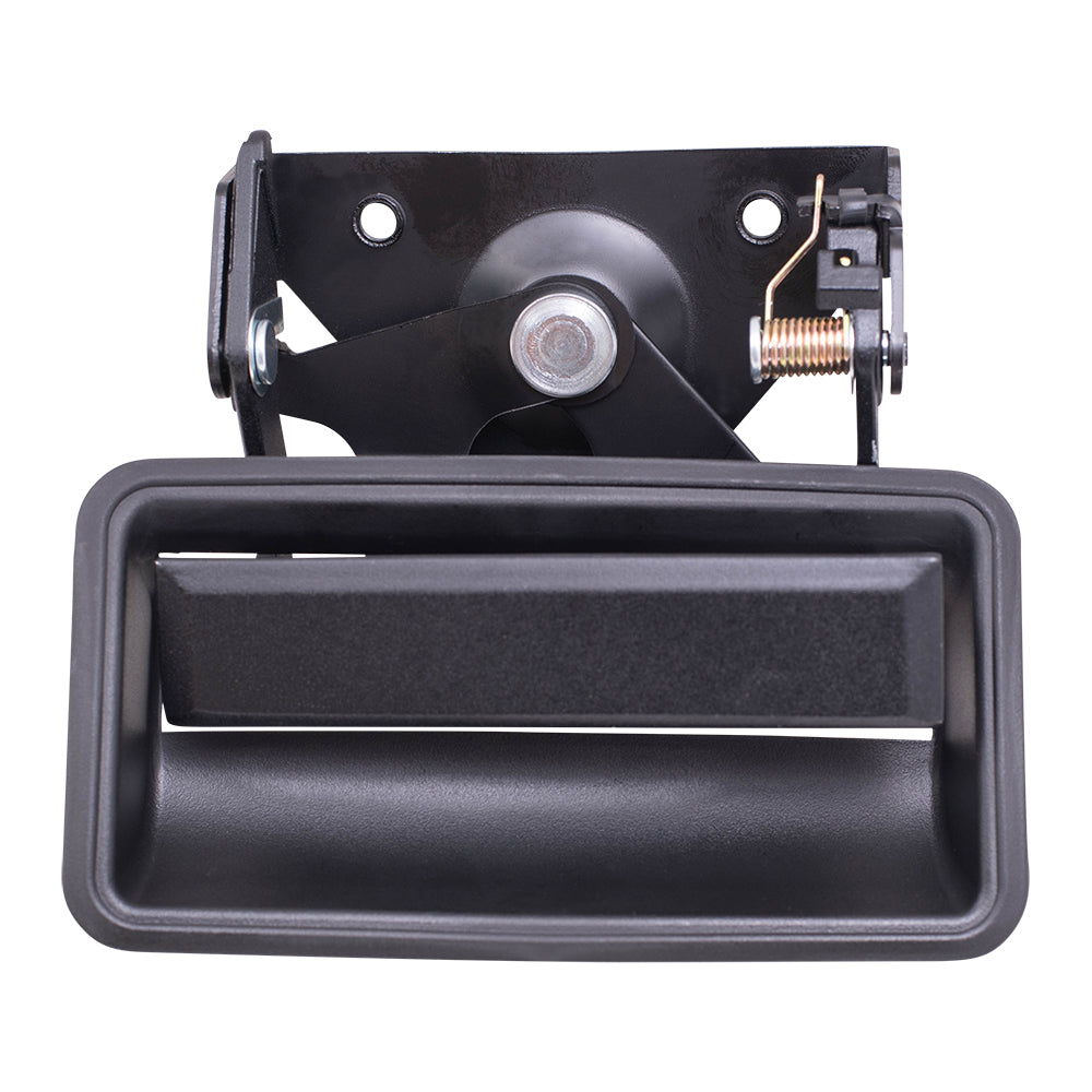 Brock Replacement Tailgate Handle with Bezel Latch Cable & Hardware Kit Compatible with 1988-2002 C/K Fleetside Stye Old Body Pickup Truck