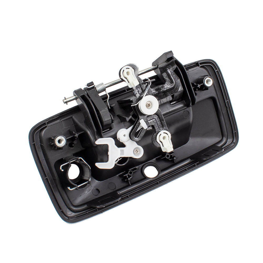 Brock Replacement Tailgate Handle Textured Black Compatible with 14-15 Silverado Sierra 1500 2015 2500HD/3500HD Pickup Truck 23448679 23448681