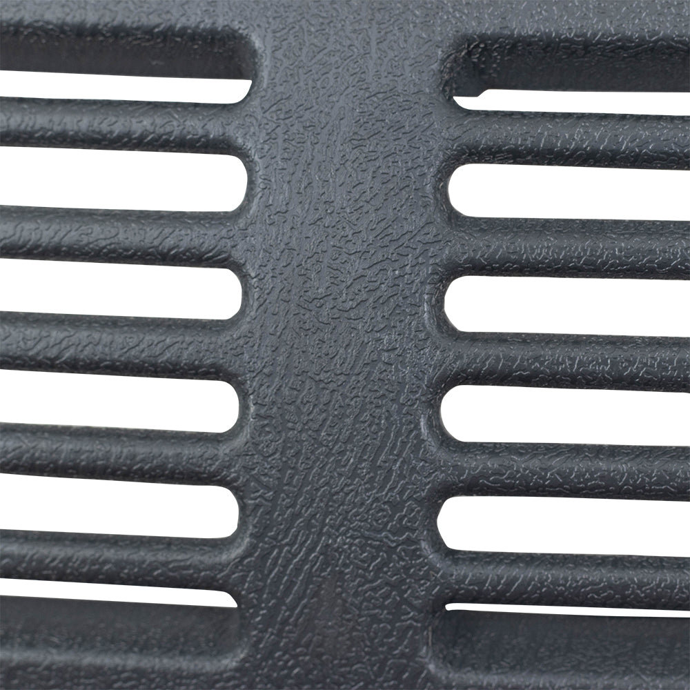Brock Replacement Dark Gray Graphite Dash Defrost Vent Cover Grille Panel Compatible with 98-05 S10 Sonoma Jimmy Blazer Envoy Bravada