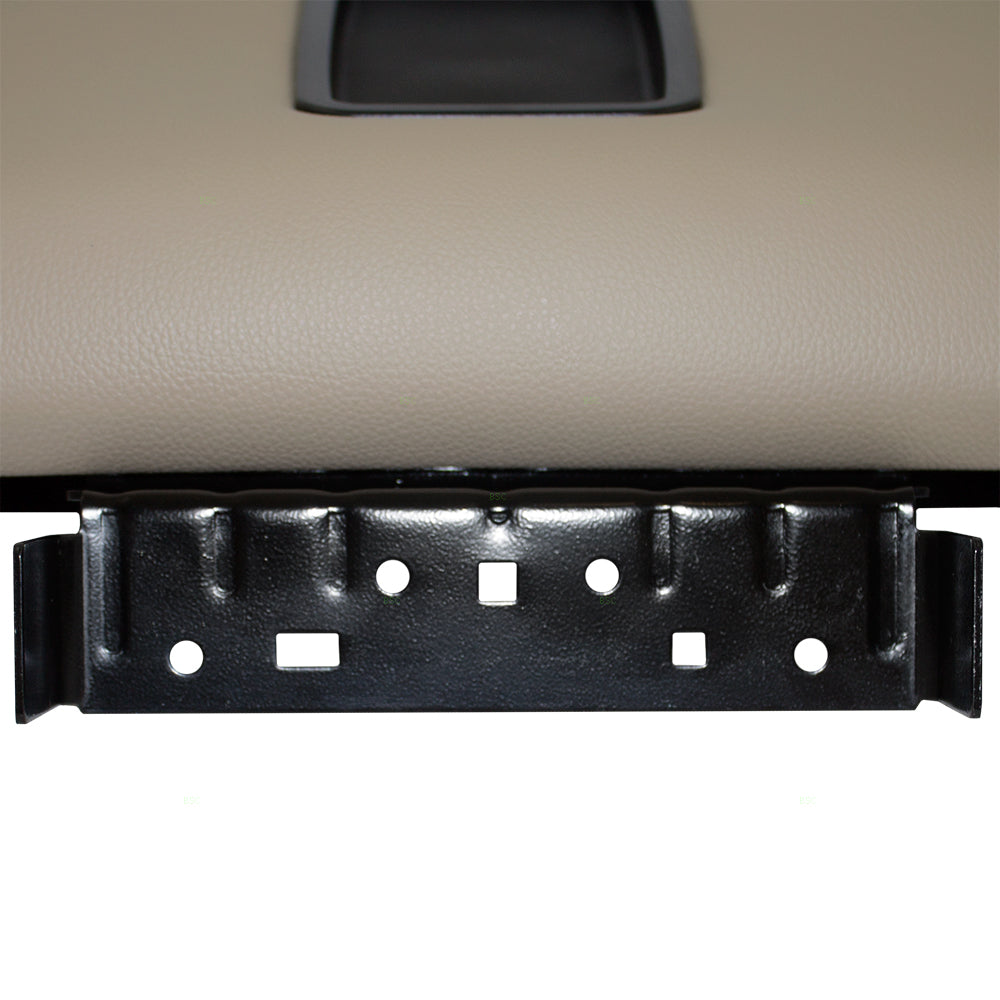 Brock Replacement Tan Center Console Armrest Lid Cover Compatible with 2007-2013 Silverado Sierra Tahoe Escalade Pickup Truck with Full Center Console