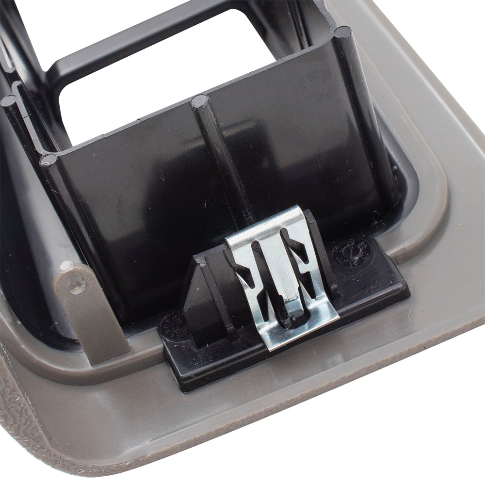 Window Master Switch Bezel fits 03-07 Silverado Sierra Crew Driver Medium Gray