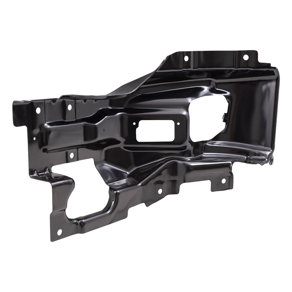 Brock Replacement Front Driver and Passenger Side Bumper Brackets Compatible with 2015-2019 Sierra 2500/3500