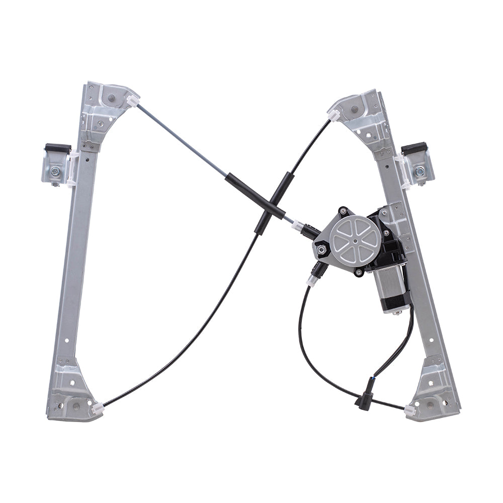 Brock Aftermarket Replacement Front Driver Left Power Window Regulator with Motor Compatible with 2003-2009 Hummer H2
